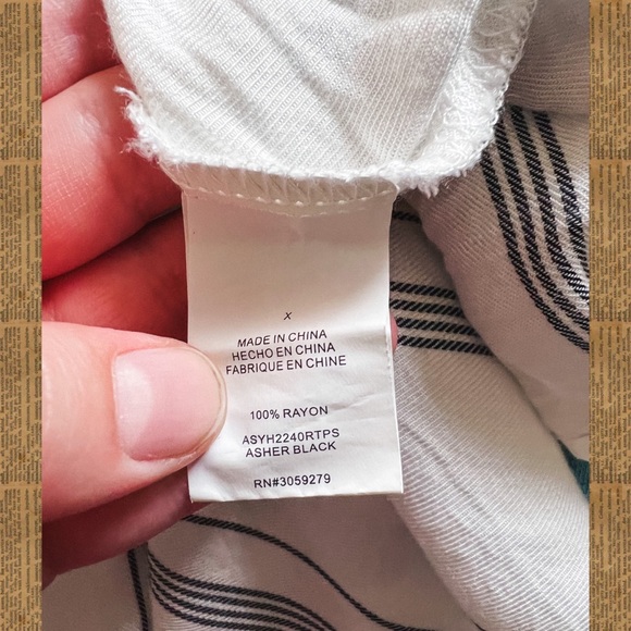 arula (formerly a’beautiful soul) striped blouse - Picture 4 of 4